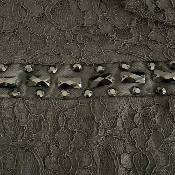 Windsor Black Lace Dress Sleeveless and Backless Size 11/12 - Picture 9 of 12